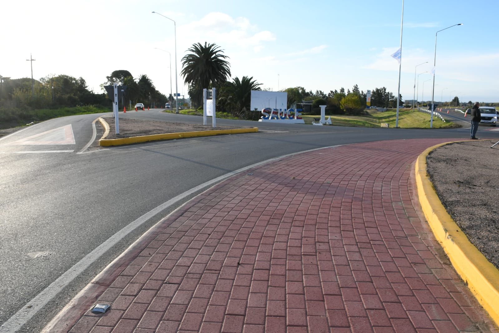 Se inauguraron obras en ruta 6, entre by pass de Sauce y ruta 11 MTOP